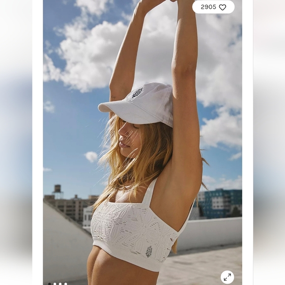 🌟 NWOT 🌟 Free People Happiness Runs Floral Bandeau - Picture 4 of 4